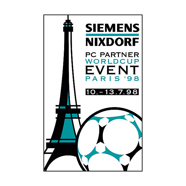 Siemens Nixdorf - Signet, Farbversion 2D von Tomm Everett