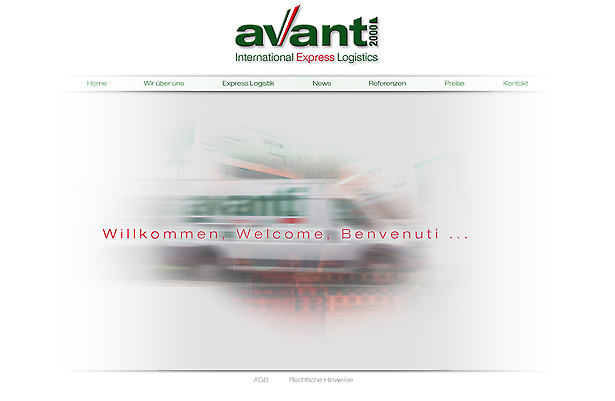 Avanti 2000 - Website von Tomm Everett