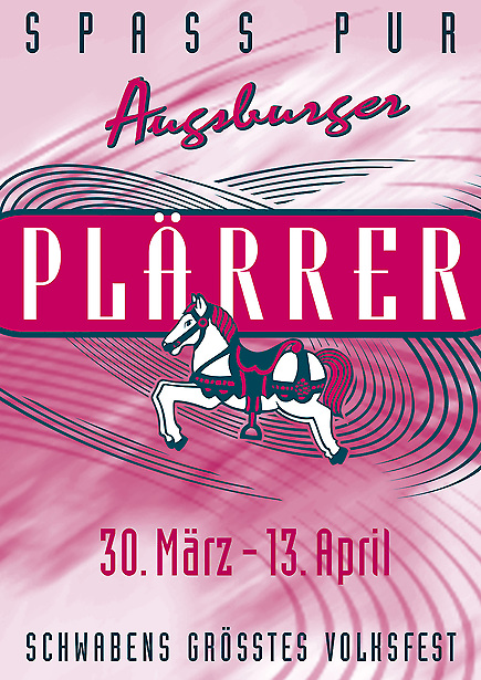 Augsburger Plärrer - Plakat von Tomm Everett